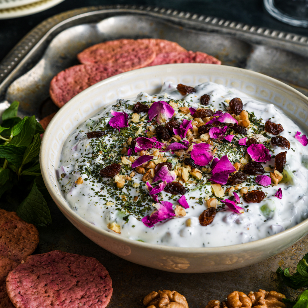 Persian Style Yogurt Cucumber Dip