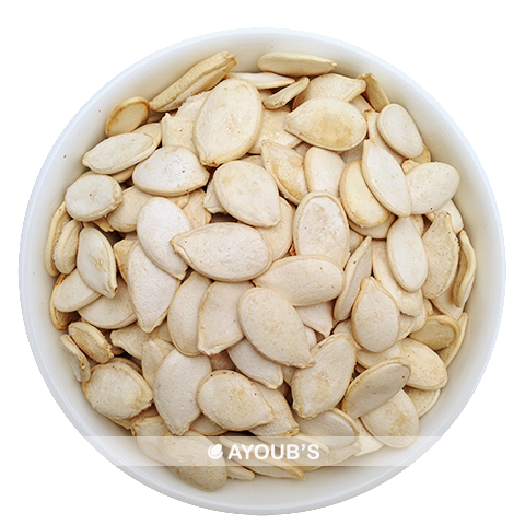Pumpkin Seeds in the shell, roasted and lightly salted